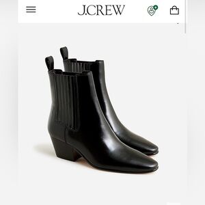 Piper ankle boots in leather - j crew